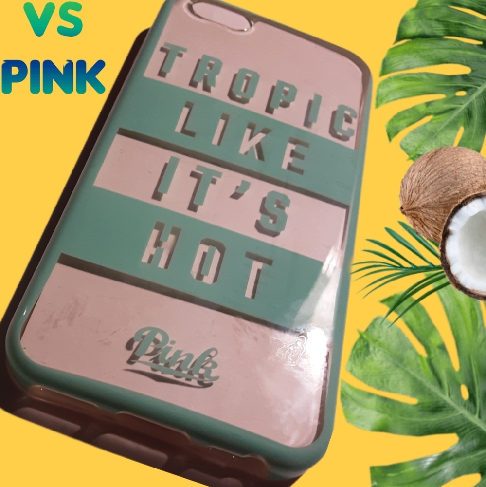 🆕️VS PINK Clear Silicone Case